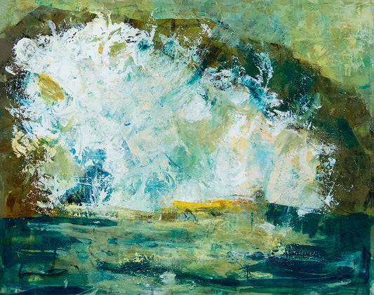 CRASHING ONTO THE ROCKS